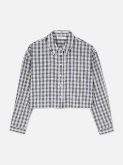 Krótka koszula z długim rękawem