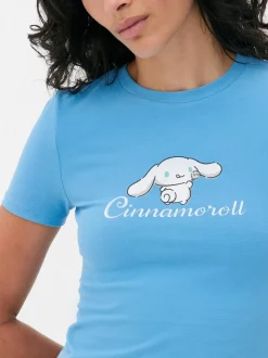 Krótka koszulka z Cinnamorollem z Hello Kitty