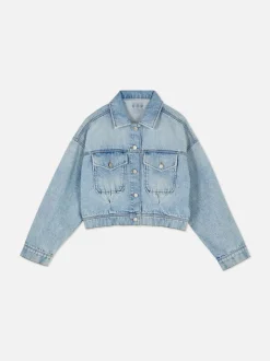 Krótka kurtka jeansowa