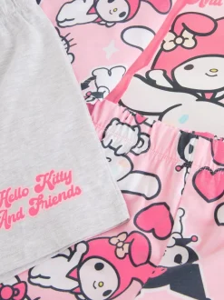 Krótka piżama z motywem Hello Kitty, 2 komplety