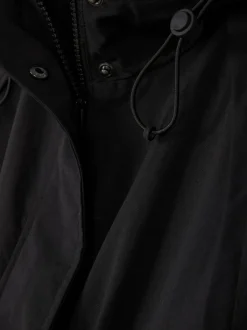 Kurtka przeciwdeszczowa z kapturem z tkaniny ripstop