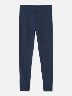 Legginsy w jednolitym kolorze