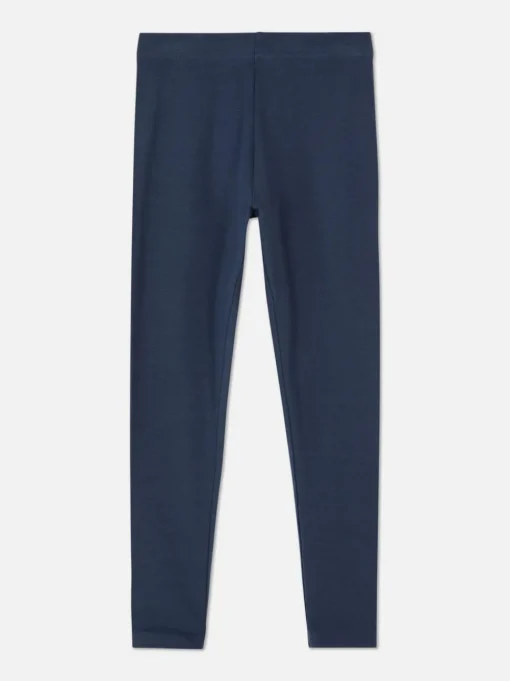 Legginsy w jednolitym kolorze