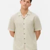Lniany T-shirt z krótkim rękawem, część zestawu
