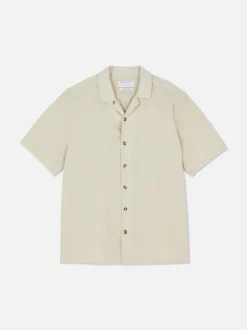 Lniany T-shirt z krótkim rękawem, część zestawu