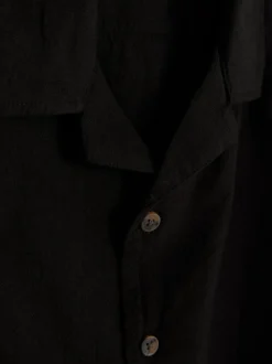 Lniany T-shirt z krótkim rękawem, część zestawu