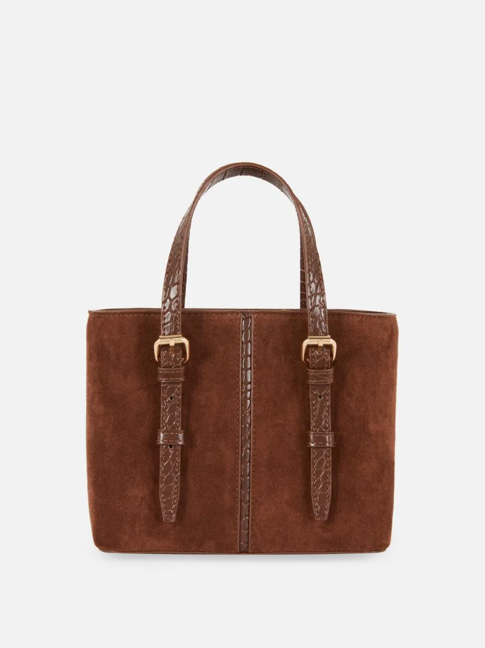 Mała torba shopper typu bucket ze sztucznej skóry