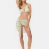 Mini sarong z nadrukiem