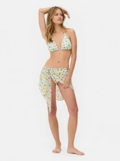 Mini sarong z nadrukiem