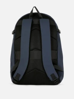 Ogumowany plecak z zamkiem błyskawicznym