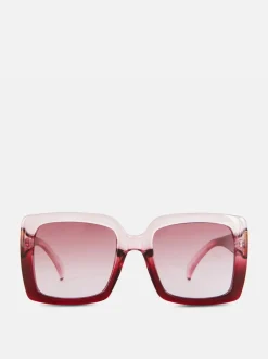 Okulary przeciwsłoneczne oversize z efektem ombré