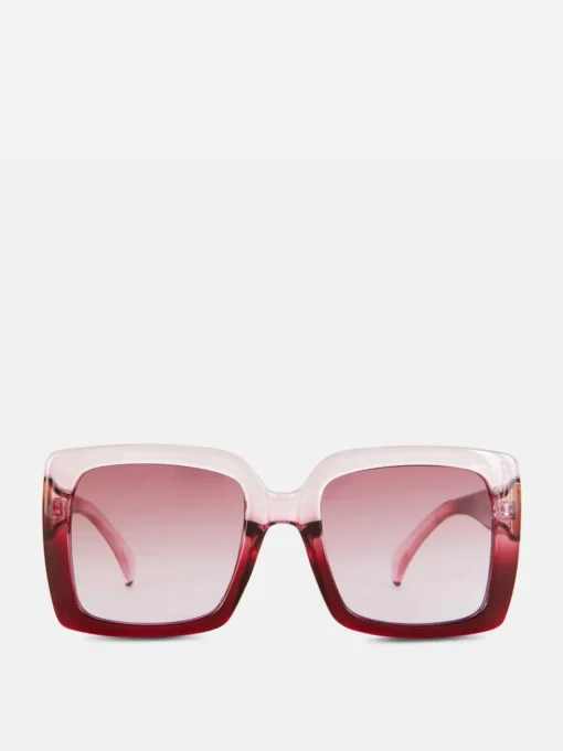 Okulary przeciwsłoneczne oversize z efektem ombré