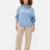 Oversize'owa bluza z kapturem i nadrukiem