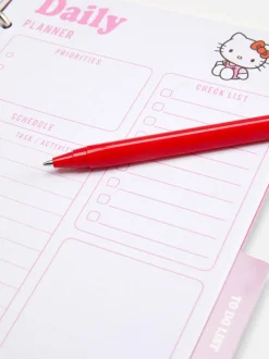 Planer z motywem Hello Kitty i przyjaciół