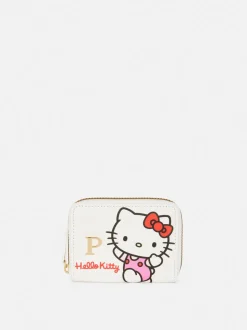 Portmonetka z inicjałem i motywem Hello Kitty