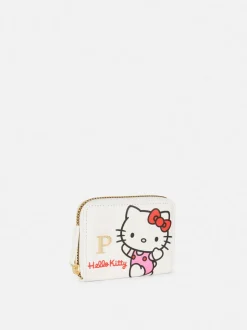 Portmonetka z inicjałem i motywem Hello Kitty