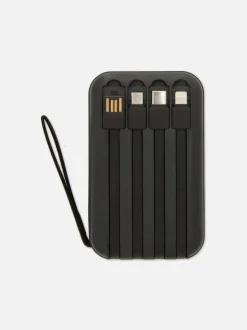 Powerbank 10 000 mAh z wbudowaną ładowarką