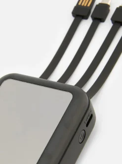 Powerbank 10 000 mAh z wbudowaną ładowarką