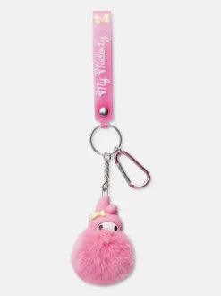 Przywieszka do torby z futrzanym motywem Hello Kitty