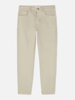 Rozciągliwe jeansy o prostym kroju