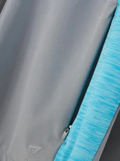 Rozpinana kurtka w bloki kolorystyczne