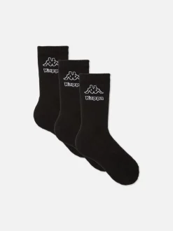 Skarpety za kostkę z logo Kappa x Primark, 3 pary