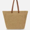 Słomkowa torba shopper