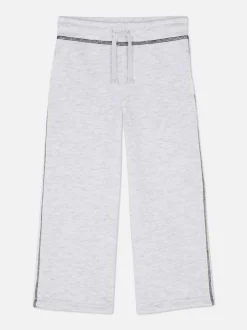 Spodnie dresowe z kontrastowymi przeszyciami