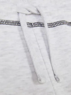 Spodnie dresowe z kontrastowymi przeszyciami