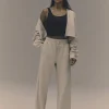 Spodnie dresowe z szeroką nogawką Kappa x Primark