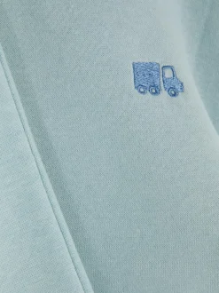 Spodnie dresowe ze sznurkiem i bluza z kapturem