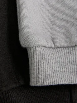 Spodnie dresowe ze sznurkiem i ściągaczami, 2 pary