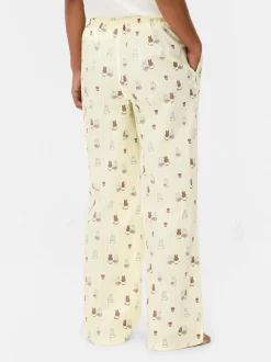 Spodnie od piżamy z szeroką nogawką i motywem Miffy