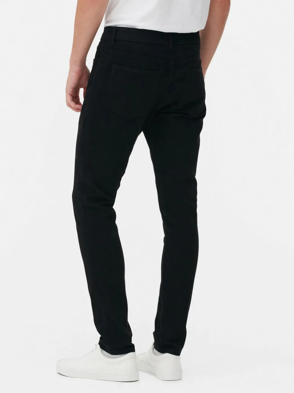 Spodnie skinny z diagonalu