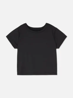 Sportowy top z krótkim rękawem, część zestawu