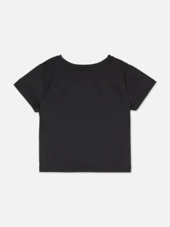 Sportowy top z krótkim rękawem, część zestawu