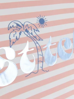 Strój kąpielowy w paski z motywem Sticha Disneya