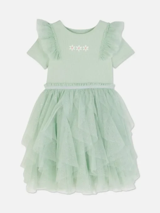 Sukienka tutu w kwiaty