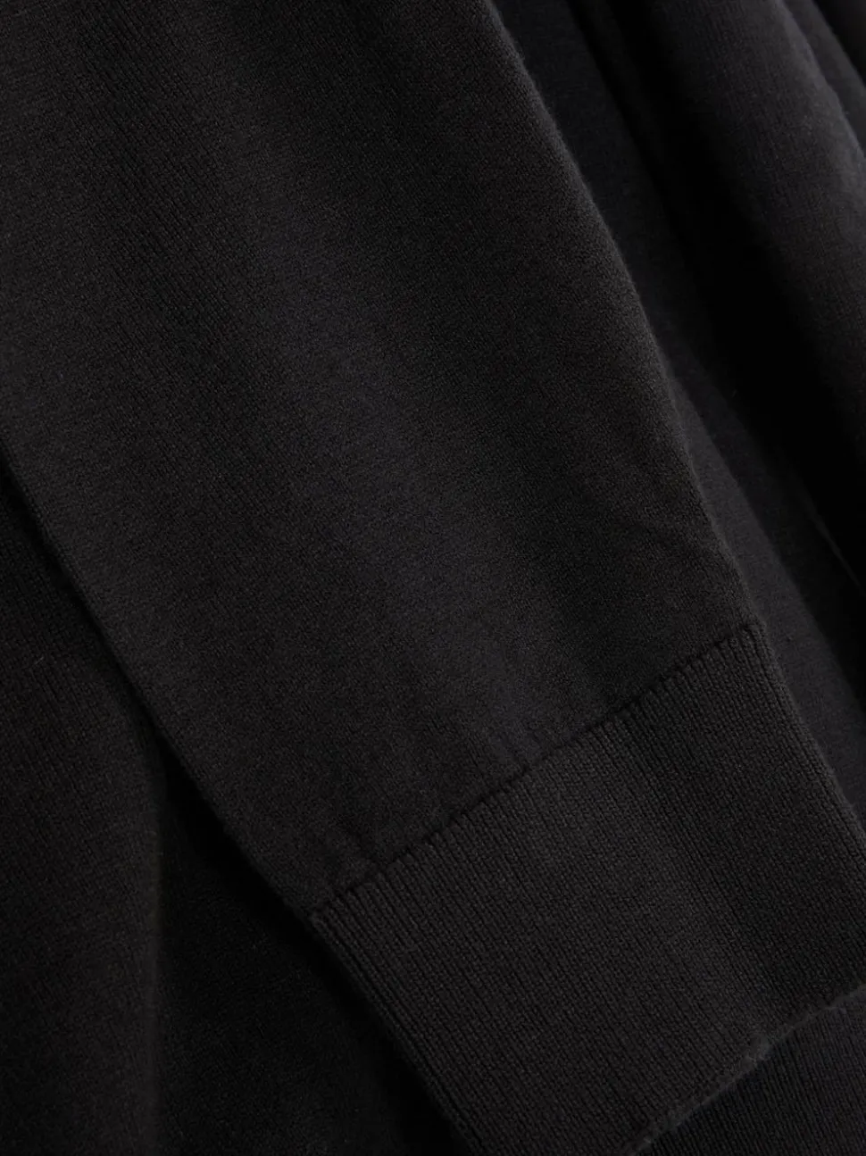 Sweter polo z długim rękawem