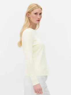 Sweter rozpinany z okrągłym dekoltem