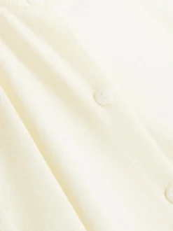 Sweter rozpinany z okrągłym dekoltem