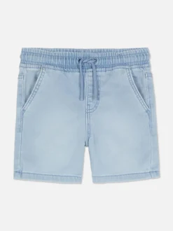 Szorty jeansowe ze sznurkiem