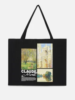 Torba shopper XL z motywem Claude Moneta