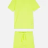 T-shirt i szorty w sportowym stylu, zestaw