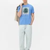 T-shirt Malibu z nadrukiem z palmą