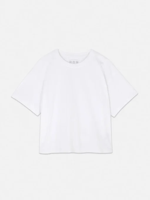 T-shirt o kwadratowym kroju