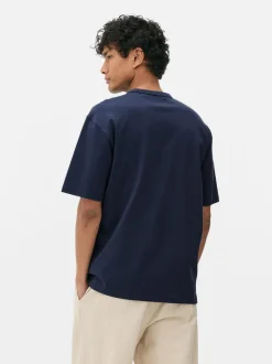 T-shirt o luźnym kroju