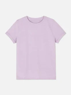 T-shirt o nieregularnym splocie z krótkim rękawem