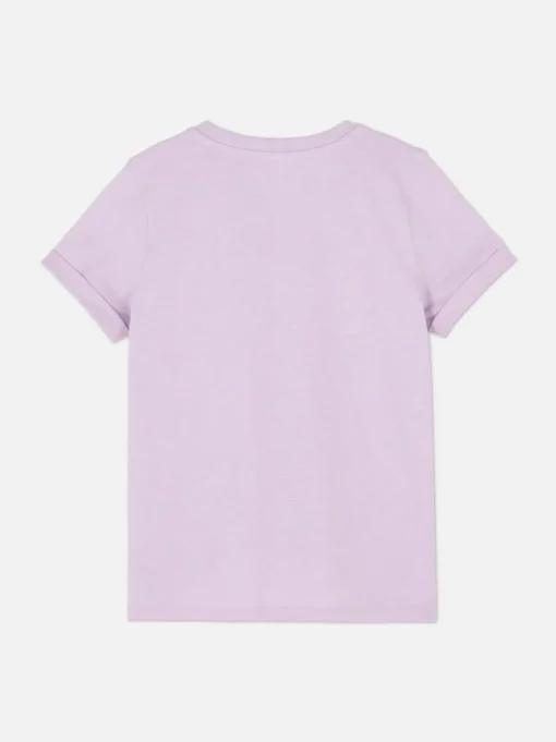 T-shirt o nieregularnym splocie z krótkim rękawem