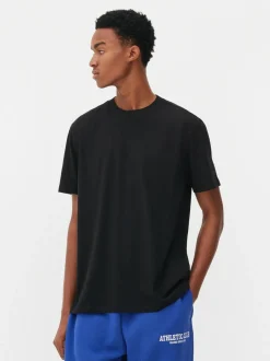 T-shirt o regularnym kroju z okrągłym dekoltem
